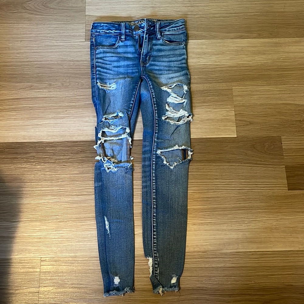 Ripped jeans